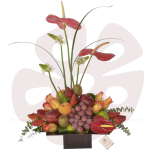 Arreglos frutales Quito a domicilio, arreglo frutal, canastas de frutas, arreglos con flores y frutas